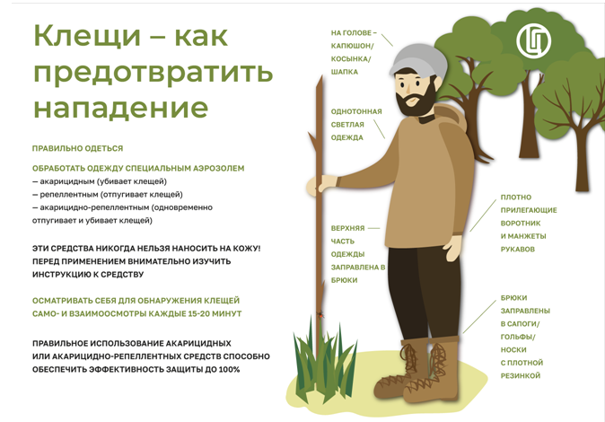 Мониторинг за клещевыми инфекциями.