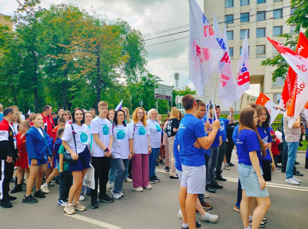 Участие в мероприятии, посвященном Дню России.