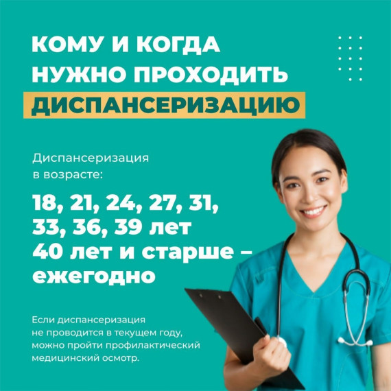 Лучший способ позаботиться о себе — пройти диспансеризацию. Лучший способ позаботиться о себе — пройти диспансеризацию.